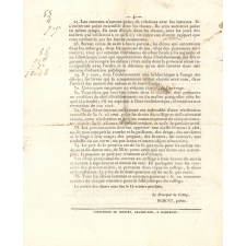 Prospectus du Collège de Domfront. Académie Royale de Caen. Université de France.