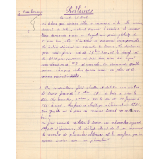 5ème cahier du soir