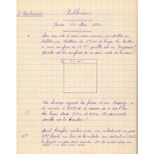 6ème cahier du soir