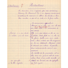 2ème cahier de rédactions