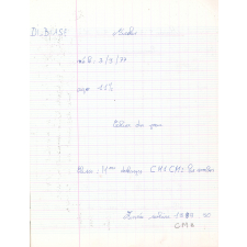 Cahier du jour