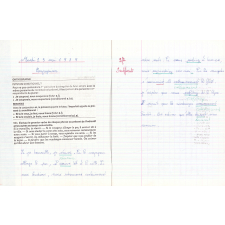 Cahier du jour