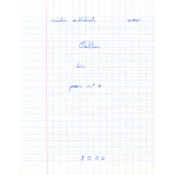 Cahier du jour n°4