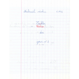 Cahier du jour n°5