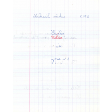 Cahier du jour n°5