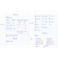 Cahier du jour