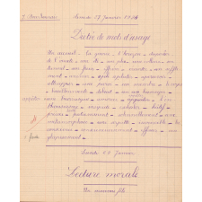 Cahier du jour