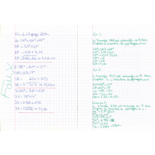 Cahier de mathématiques