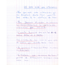Cahier de musique