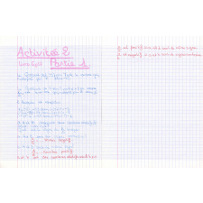 Cahier de mathématiques