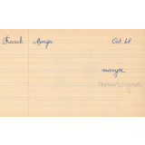 Cahier d'écrits