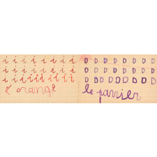 Cahier de graphisme et d'écriture
