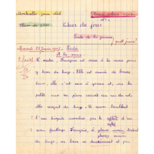 Cahier du jour n°5