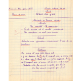 Cahier du jour n°6