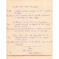 Cahier du jour n°8