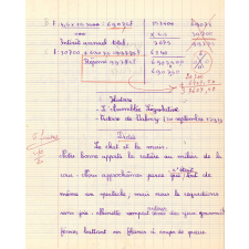 Cahier du jour n°11