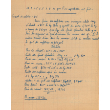 Cahier de mathématiques