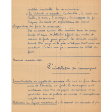 Cahier de commerce
