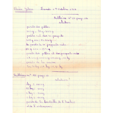 Cahier de devoirs