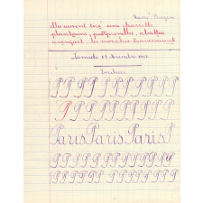 Cahier de devoirs