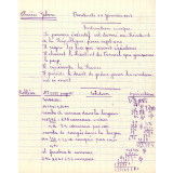 Cahier de devoirs