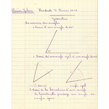 Cahier de devoirs