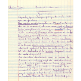 Cahier de devoirs