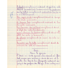 Cahier de devoirs