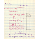 Cahier de devoirs