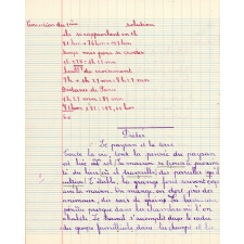 Cahier de devoirs