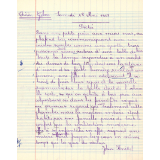 Cahier de devoirs