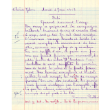 Cahier de devoirs