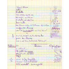 Cahier de devoirs