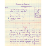Cahier de devoirs