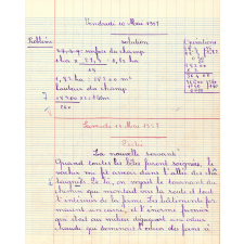 Cahier de devoirs