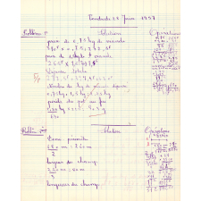 Cahier de devoirs