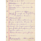 Cahier de géographie
