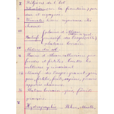 Cahier de géographie