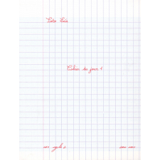 Cahier du jour 1