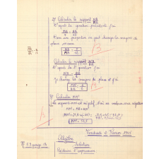 Cahier d'Algèbre
