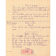 Cahier de roulement