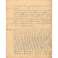 Cahier du jour