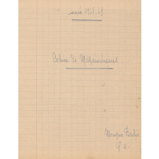 Cahier de Mathématiques 