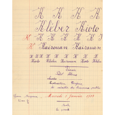 Cahier de roulement