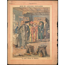 Mots et locutions populaires : Le quart d'heure de Rabelais