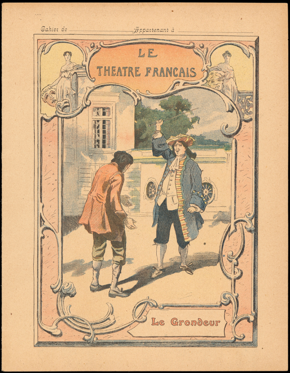 Le théâtre français : Le grondeur