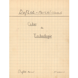 Cahier de technologie