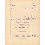 Carnet d'atelier - menuiserie