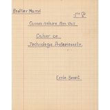 Cahier de technologie professionnelle