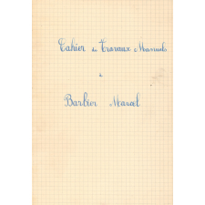 Cahier de travaux manuels